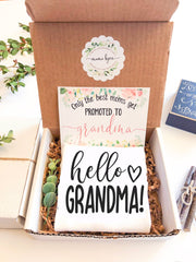 Hello Grandma Baby Announcement Box - Mama Bijou